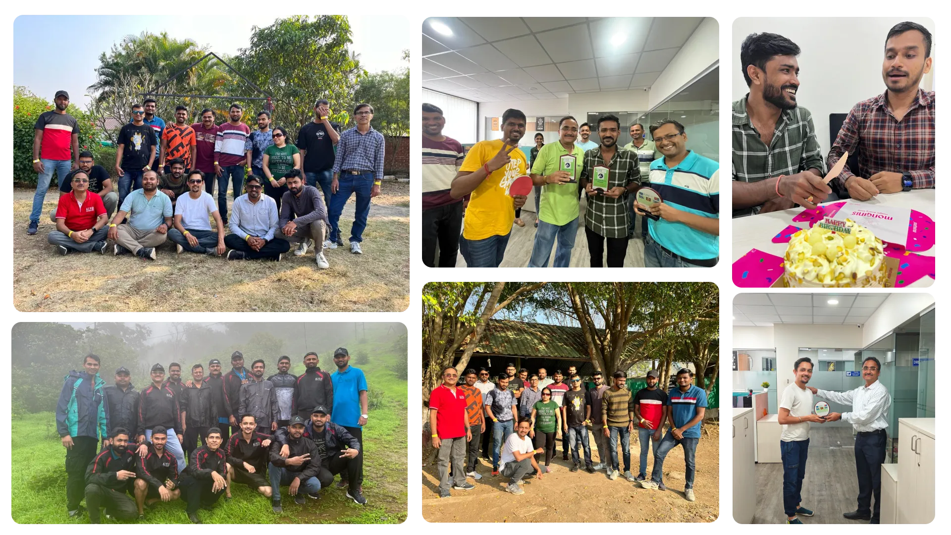 Collage of Events